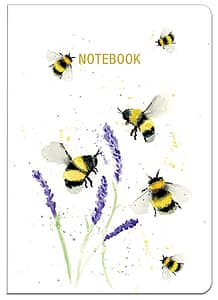 Bees and Lavender Notebook